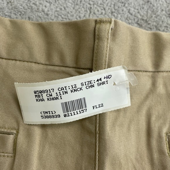 NEW Lands' End Men's Size 40 Traditional Fit Chino Shorts Khaki 11 Inch Inseam - Picture 8 of 10